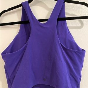 Athleta Conscious Crop Large (A-C cup) Purple